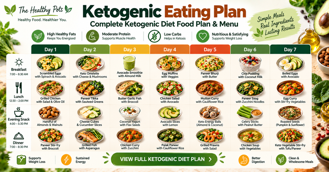 Ketogenic Eating Plan: Complete Ketogenic Diet Food Plan & Menu
