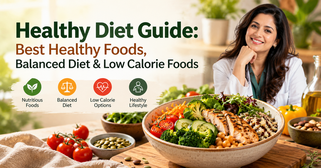 Healthy Diet Guide: Best Healthy Foods, Balanced Diet & Low Calorie Foods