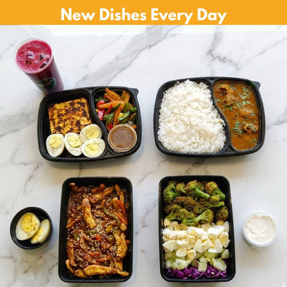 Daily fresh meal boxes with variety and nutrition, offering Healthy Meals in Kolkata.
